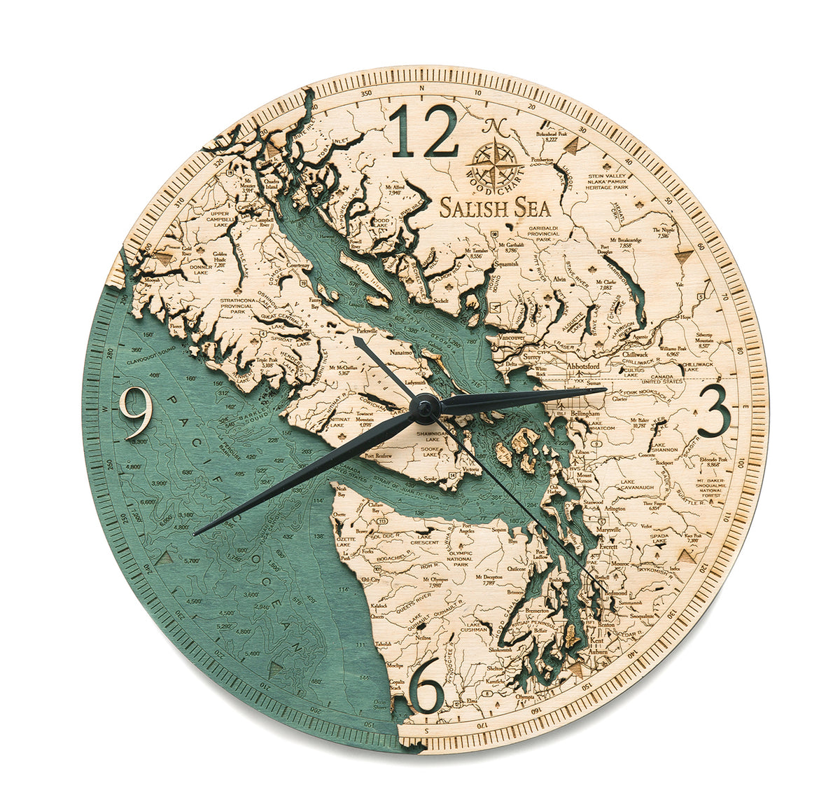 Salish Sea Clock, 12