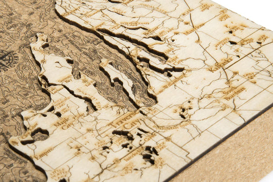 Decorating with Cork Maps