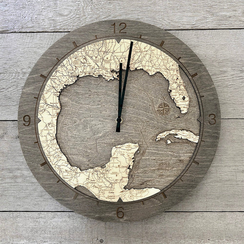 Gulf of America Ring Clock, 16.50" Diameter
