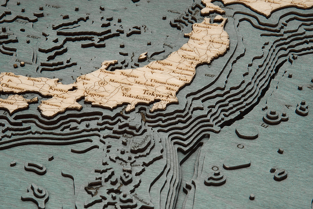 Japan and Korea Wood Chart 1