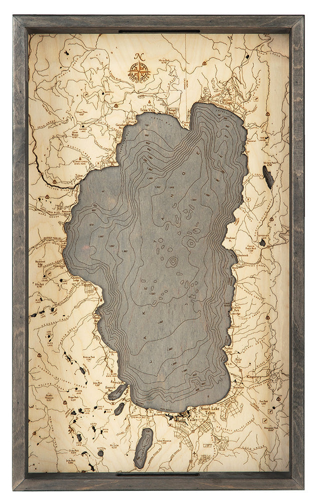Lake Tahoe Serving Tray 20" X 13"