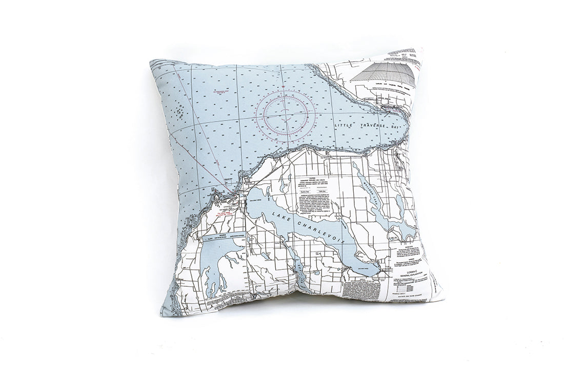 Little Traverse Bay Outdoor/Indoor Pillow