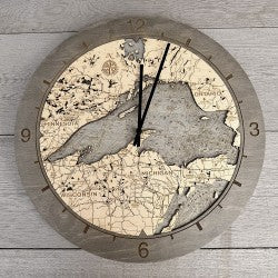 Lake Superior Ring Clock, 16.50" Diameter